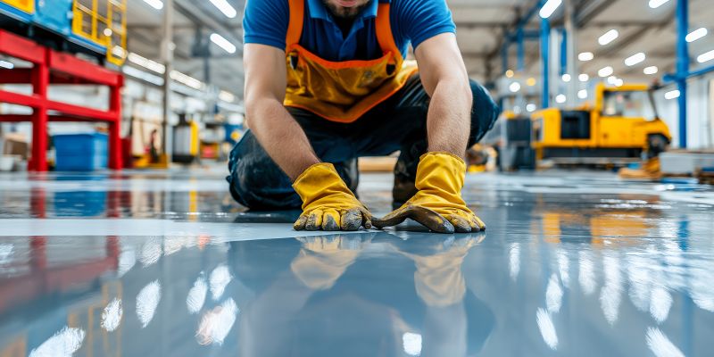 Local Commercial Epoxy Floor Service in Johnstown, OH