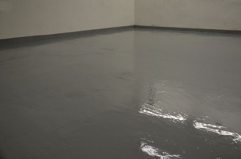 Finished Epoxy Floor