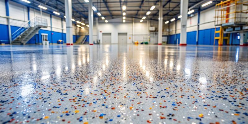 Local Epoxy Flooring Installation in Holly, MI