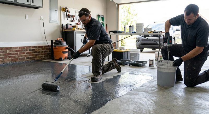 Epoxy Flooring Repair in Alexandria, VA