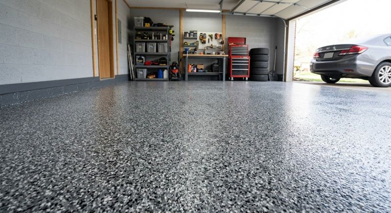 Garage Concrete Coating in Greensboro, NC