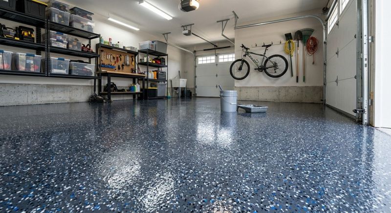 Garage Floor Epoxy Installation in Fairfax, VA