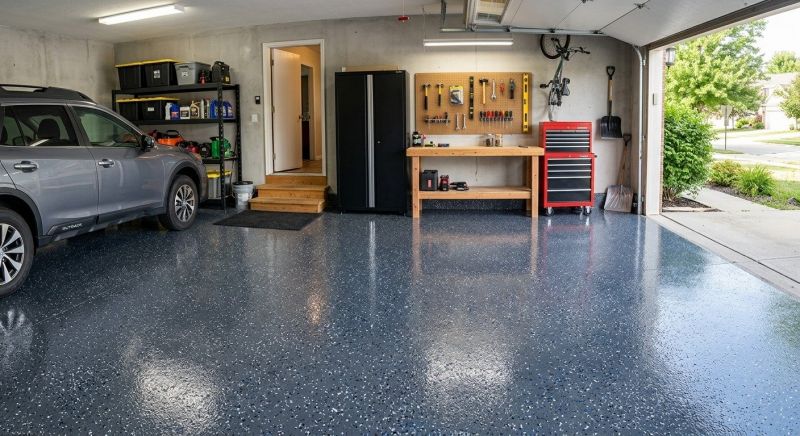Garage Floor Staining in Annapolis, MD