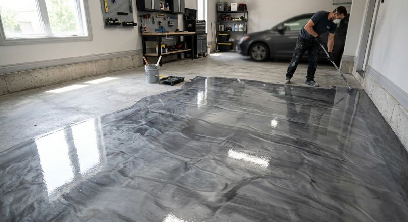 Metallic Epoxy Service in Greenville, SC