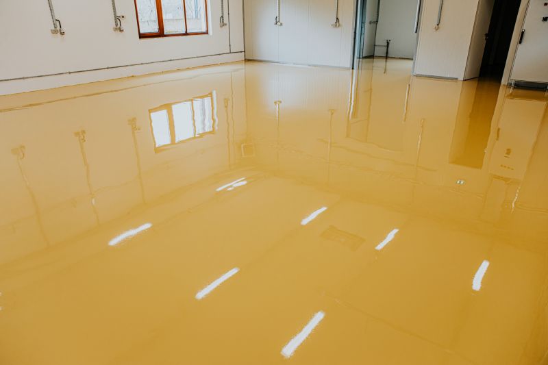 Speckled Garage Floor Painting in Columbia, SC